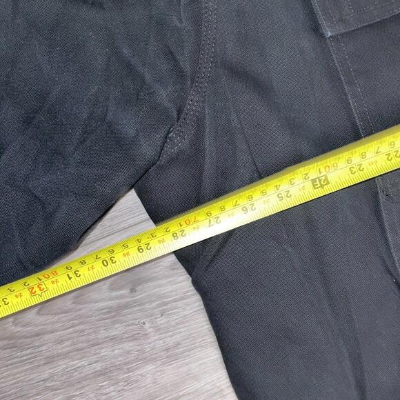 Carhartt Jacket Back Quilted Lined Black Chore Coat XXL 50 Heavy Insulate - Picture 7 of 9